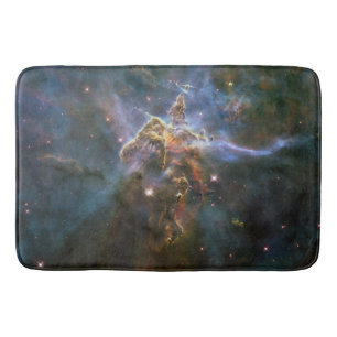 Mystic Mountain in Carina Nebula Hubble Space Bath Mat