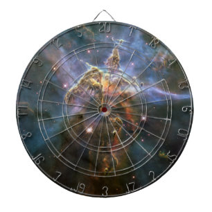 Mystic Mountain in Carina Nebula Hubble Space Dartboard