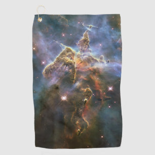 Mystic Mountain in Carina Nebula Hubble Space Golf Towel