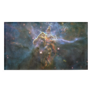 Mystic Mountain in Carina Nebula Hubble Space Name Tag