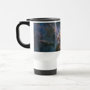 Mystic Mountain in Carina Nebula Hubble Space Travel Mug
