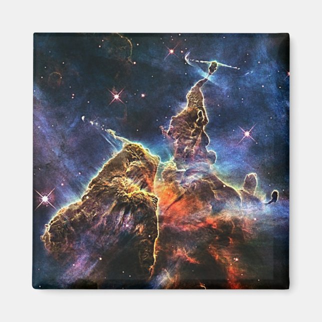 Mystic Mountain in Space NASA Magnet (Front)