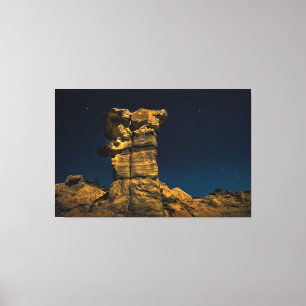 Mystic Mountainscape Ischigualasto Park, Argentina Canvas Print