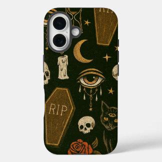Mystic Mourning Halloween iPhone 16 Case