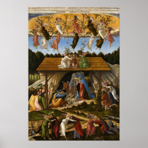 Mystic Nativity, 1500 by Sandro Botticelli Poster