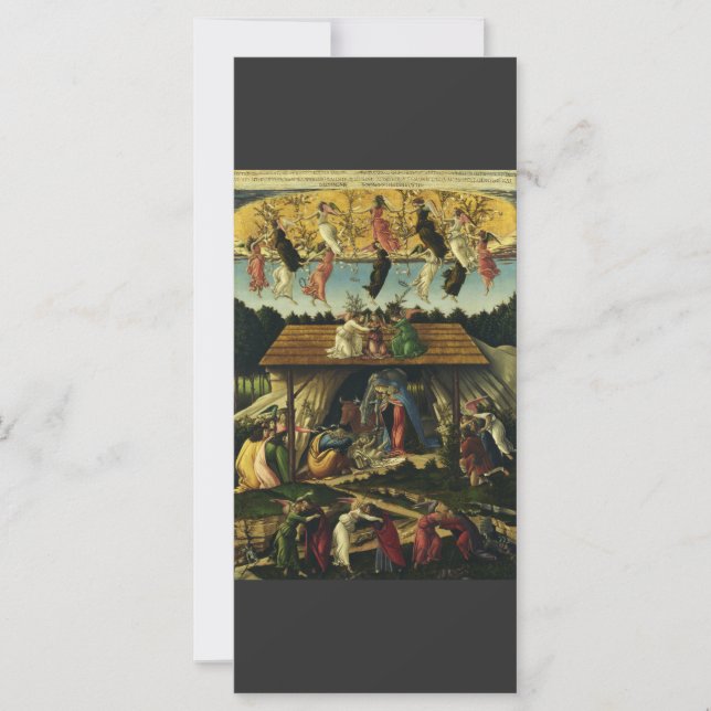 Mystic Nativity by Sandro Botticelli  (Front)