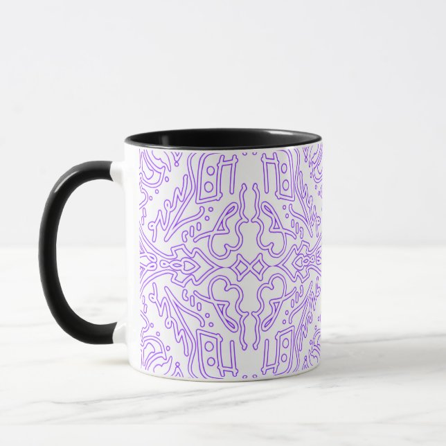 Mystic Nebula Lilac Mug (Left)