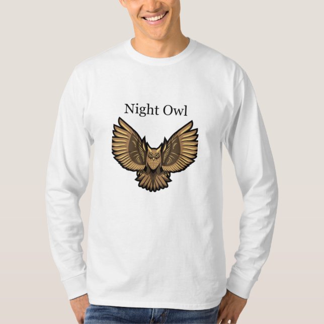 Mystic Night Owl T-Shirt (Front)
