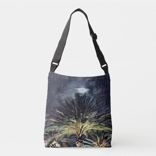 Mystic Palm Crossbody Bag (Front)