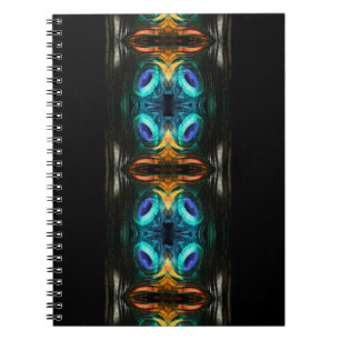 Mystic Peacock Mirage Notebook