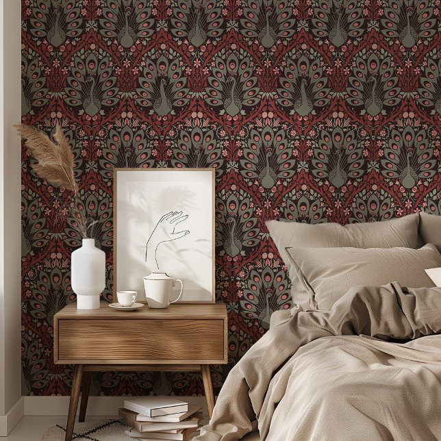 Mystic Peacocks Wallpapers Art Nouveau (Creator Uploaded)