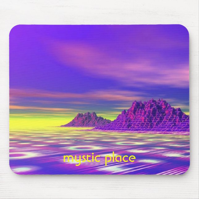 mystic-place,mousepad mouse pad (Front)