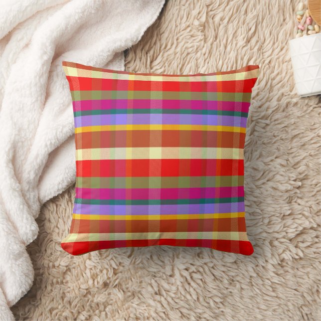 Mystic Plaid MM Cushion (Blanket)