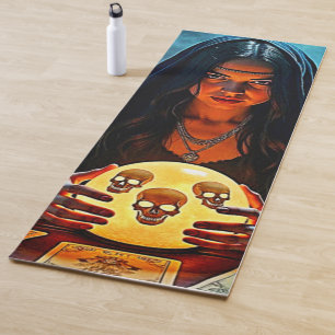 Mystic Psychic Fortune Teller Design Yoga Mat