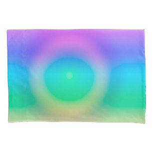 Mystic Rainbow Eye Ombre Pillowcase