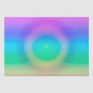 Mystic Rainbow Eye Ombre  Tissue Paper