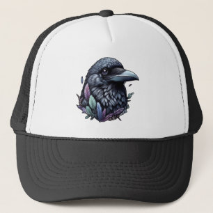 Mystic Raven Trucker Hat