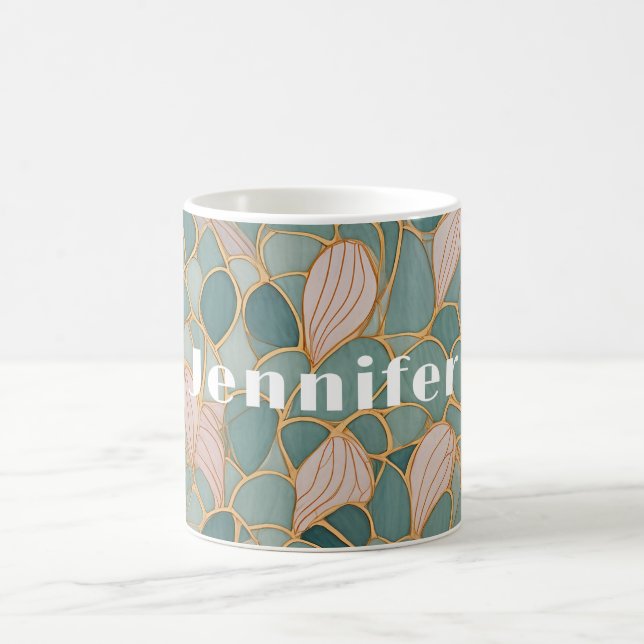 Mystic Scales: Pastel Fantasy  Coffee Mug (Center)