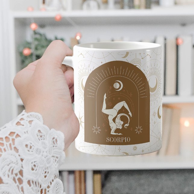 Mystic Scorpio Zodiac Stars Horoscope Coffee Mug (Mystic Scorpio Zodiac Stars Horoscope Coffee Mug)