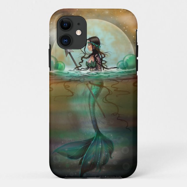 Mystic Sea Mermaid Fantasy Art Case-Mate iPhone Case (Back)