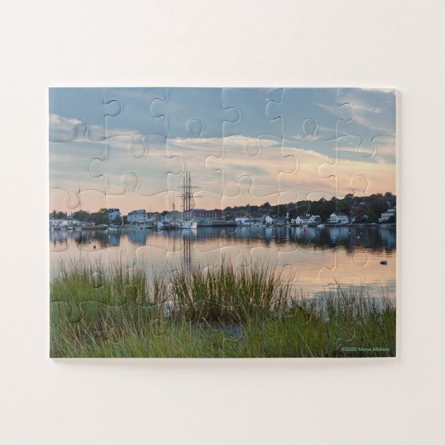 Mystic Seaport, Connecticut Jigsaw Puzzle (Horizontal)
