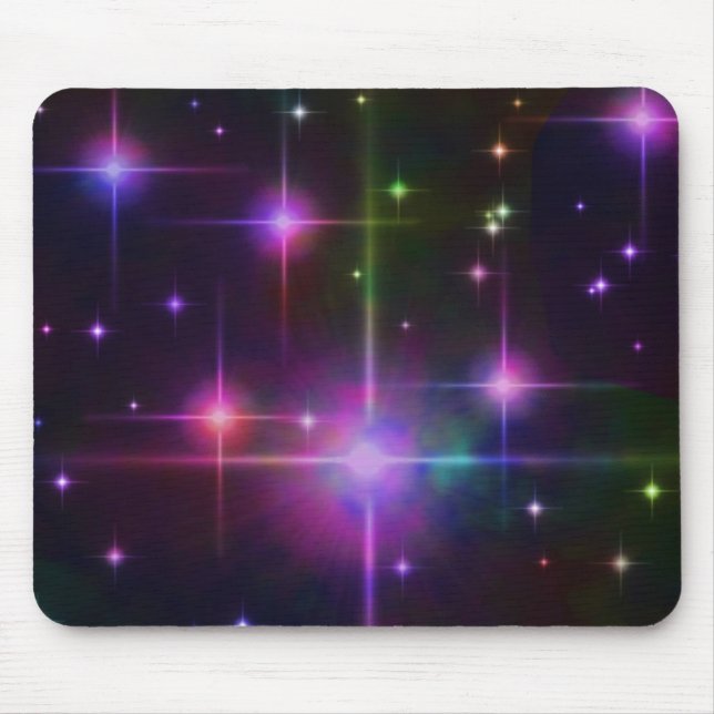 Mystic Stars Mouse Pad (Front)