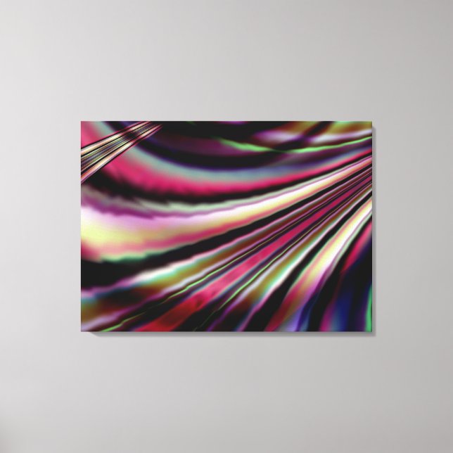 Mystic Stroke Stretched Canvas Print (Front)