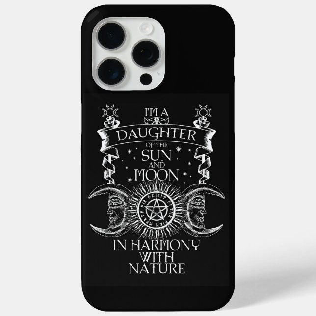 Mystic Sun & Moon Case-Mate iPhone Case (Back)