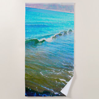 Mystic Sunset  Beach Towel