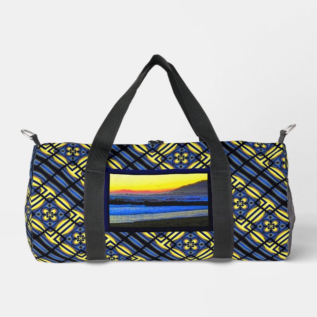 Mystic Sunset  Duffle Bag (Front)
