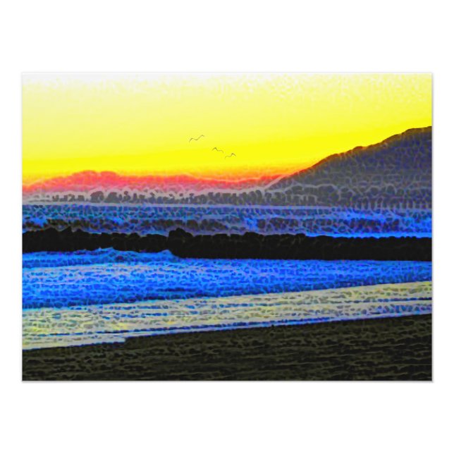 Mystic Sunset  Photo Print (Front)