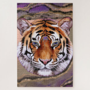 Mystic Tiger 2  Jigsaw Puzzle