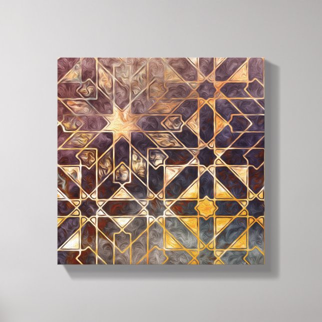 Mystic Tiles I Canvas Print (Front)