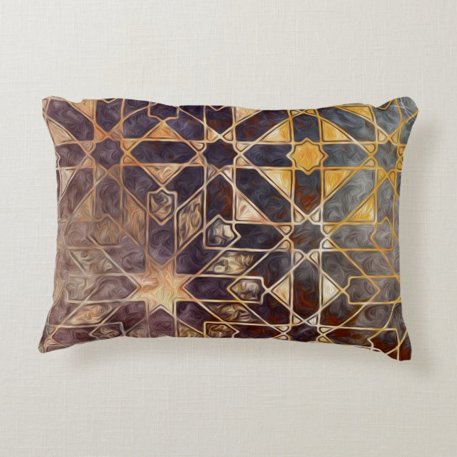 Mystic Tiles I Decorative Cushion (Back)