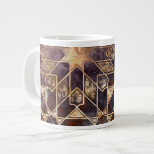 Mystic Tiles I Large Coffee Mug