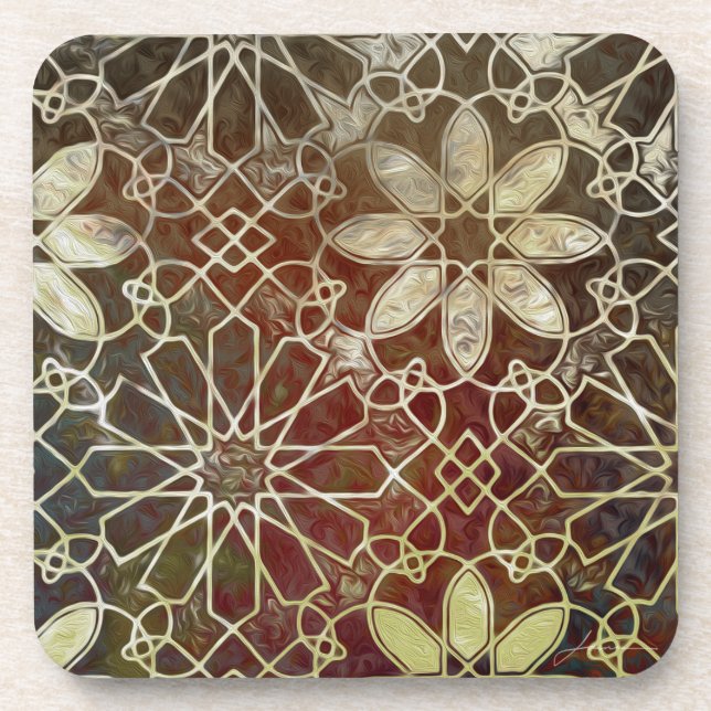 Mystic Tiles II Coaster (Front)