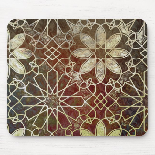 Mystic Tiles II Mouse Pad (Front)