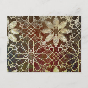 Mystic Tiles II Postcard