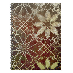 Mystic Tiles II Spiral Notebook