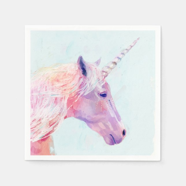 Mystic Unicorn Napkin (Front)