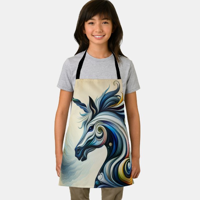 Mystic Unicorn Swirl Apron (Insitu)