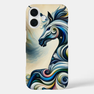 Mystic Unicorn Swirl iPhone 16 Case