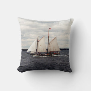 Mystic Whaler square pillow
