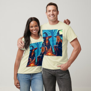 Mystic Witches Cauldron Spellbound T-Shirt