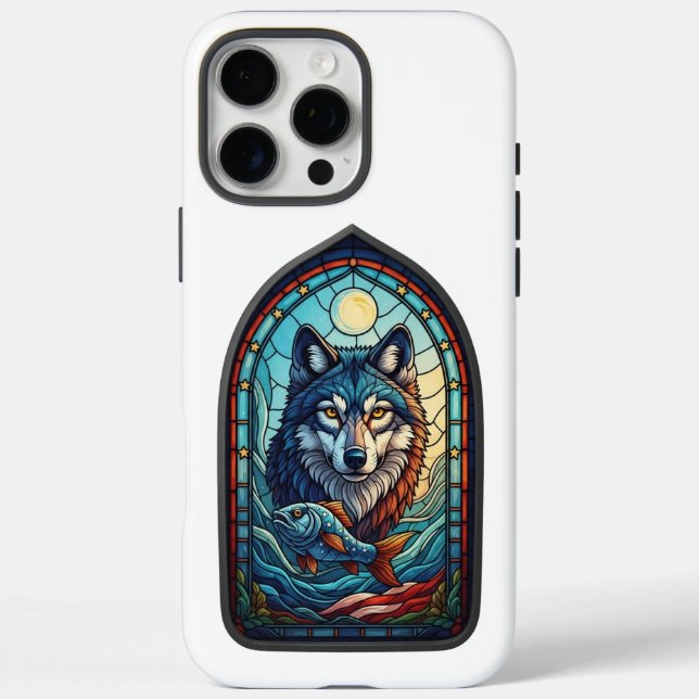 Mystic Wolf Eyes Phone Case   (Back)