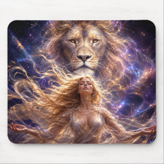 Mystic Woman Mousepad – Galactic Beauty