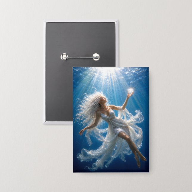 Mystic Woman Pin (Front/Back)