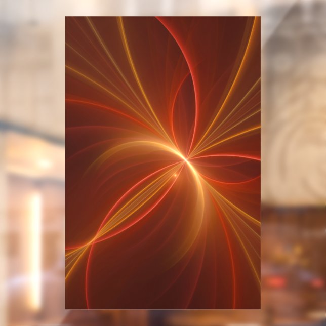 Mystical Abstract Fractal Art Modern Warm Colours (Sheet 2)