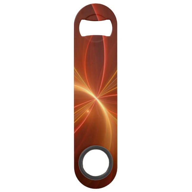 Mystical Abstract Fractal Art Modern Warm Colours (Front)