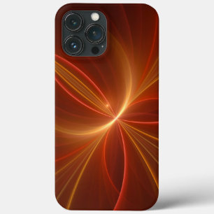 Mystical Abstract Fractal Art Modern Warm Colours iPhone 13 Pro Max Case